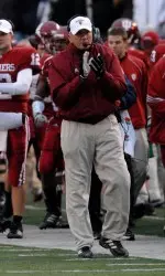 Indiana head coach Terry Hoeppner met with the media on Nov. 14 in preparation for the Old Oaken Bucket against Purdue on Nov. 18.