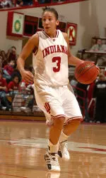 Former Indiana women's basketball standout Cyndi Valentin continues to shine overseas as she is playing professionally for Israel's Elizur Belisima Holon.
