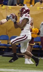 Demetrius McCray scored three touchdowns for the Hoosiers in a losing effort against Minnesota on Saturday, Nov. 4.