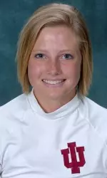 Michelle Marchese was the coxswain for Indiana's second-place first novice eight.