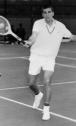 Dave Power was a tennis All-American in 1965 and 1966.