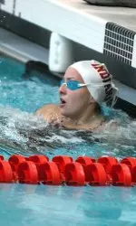 Leila Vaziri was named the Big Ten Swimmer of the Week after helping the Hoosiers top No. 11 Texas on the road.