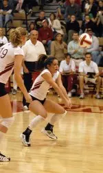 Senior Sara Diehl earned ESPN The Magazine Academic All-District V first team honors on Nov. 9.