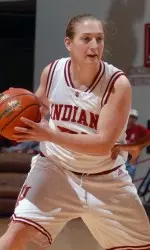 Freshman Jamie Braun recorded her first career double-double in the Hoosiers' Dec. 10 victory over IPFW.