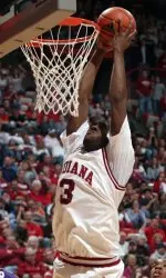 Junior forward D.J. White earned his first IU Athlete of the Week honor.