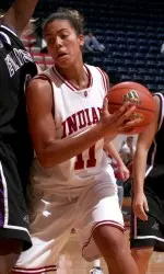 Sophomore Whitney Thomas has three double-doubles so far this season.