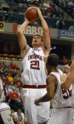 Sophomore Ben Allen has embraced his role as one of IU's post players this season.
