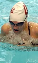 Freshman Amilee Smith posted the fourth-fastest time in IU history in the 200-meter breaststroke.