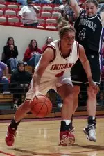 Junior guard Nikki Smith led all players with 18 points in the IU win.