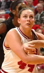 Junior Carrie Smith is a physical force in the post for the Hoosiers and has been a valuable contributor off the bench.