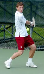 Junior David Bubenicek improved to 7-1 on the spring dual match season with a victory at No. 2 singles against Ball State.
