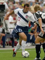 Former Hoosier Chris Klein earned <i>ussoccer.com</i>'s Man of the Match after scoring a goal and assisting on two others in a 4-0 victory over Guatemala on Feb. 19.