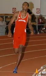 David Neville looks to defend his title in the 200m at this weekend's Big Ten Championships.