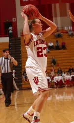 Freshman Kelly McManmon is adjusting well to college life away from home.