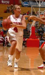 Nikki Smith went 4-of-5 from behind the arc on Sunday against Ohio State.