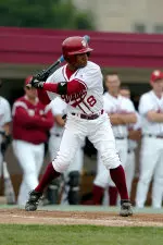 In addition to hitting his first home run of the season, senior center fielder Reggie Watson went 4-for-5 with three runs.