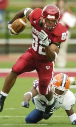 Freshman James Hardy looks forward to continuing his already impressive career for the Hoosiers in 2006.