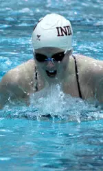 Abby Cooper earned a spot in the 100 breast final at the American Short Course Championships.