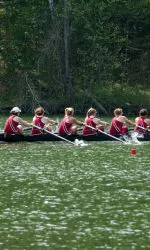 The second novice 8 closed out a triumphant day against Michigan State on March 25.