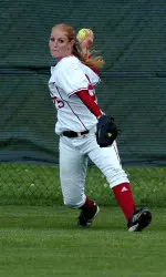 Junior center fielder Kim Richards and the Hoosiers open the Big Ten season against Ohio State and Penn State.