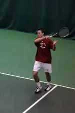 Sophomore Michael McCarthy has won 18 singles matches this season, including two straight going into matches with Wisconsin and No. 59 Northwestern.