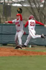 Left fielder Jay Brant delivered two hits, two RBI, two runs and two steals in addition to his third home run of the season.