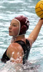 Senior Janis Pardy notched the sixth hat trick of her career against Slippery Rock.