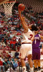 Senior guard Cyndi Valentin was named to the 2006 Big Ten All-Tournament team.