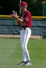 Tracy Smith earned his first victory as Indiana head coach with a 7-4 win over Indiana State on March 7.
