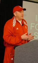 Hoeppner added Alex Perry as one of the Seven Blocks of Limestone during signing day in February.