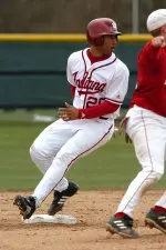 Freshman Cameron Satterwhite drove in a pair of runs in the Hoosiers' victory over Xaiver on April 12.