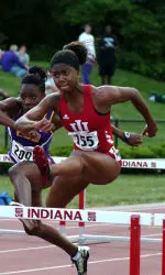 Lorian Price earned a regional-qualifying mark in the 100m hurdles.