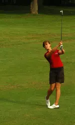 Sophomore Elaine Harris is looking to continue her hot play at the 2006 Big Ten Championships on April 28-30 at the IU Golf Course.