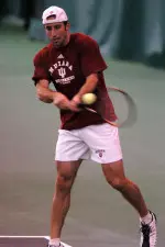 Senior Neil Kenner enters the match against Ohio State on a five match winning streak at the No. 4 singles position.