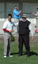 Freshman Jorge Campillo raced past the field with an eight-stroke victory - the first of his career.