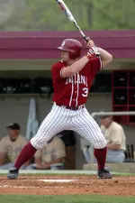 Senior Zach Boswell delivered the game-winning double in the top of the ninth.
