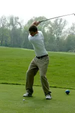 Senior Brad Marek rounds out the Hoosiers' NCAA lineup.