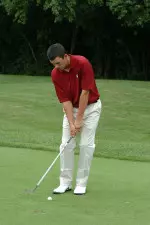 Freshman Seth Brandon is one of three Hoosiers tied for 40th place after two rounds.