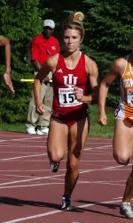 Larra Overton turned in a personal best in the finals of the 1,500m to earn sixth place in the event at the Regional Championships.