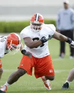 Former Hoosier Isaac Sowells impressed Cleveland Browns' head coach Romeo Crennel during his first training camp.