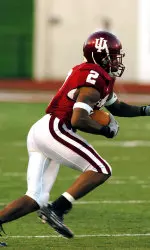 Marcus Thigpen and the Hoosiers will take on Ball State in their first road contest of the 2006 season.