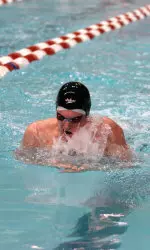 Kevin Swander posted a National cut in the 100 breast.