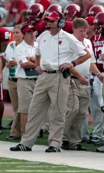 Indiana head coach Terry Hoeppner and the Hoosiers close the non-conference slate with Connecticut on Sept. 23.