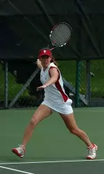 Junior Brianna Williams and partner Sigrid Fischer advanced to the semifinals of the women's doubles draw at the ITA Summer National Championships.