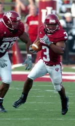 Senior wide receiver and kick returner Lance Bennett is hoping the Hoosiers will