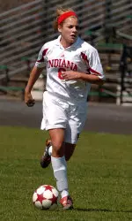 Junior Beverly Markwort, one of nine juniors on the Hoosier roster, has had a strong 2006 training camp.