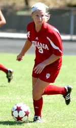 Senior Lauren Lamping and the Hoosiers will take on Indiana State in an exhibition tilt on Saturday.