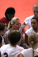 Head coach Katie Weismiller and the Hoosiers prepared for the 2006 season with their annual intrasquad scrimmage on Saturday.