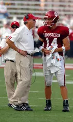Terry Hoeppner is pleased with the initiative and leadership that the Hoosiers have shown this summer.