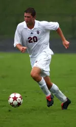 Senior Greg Stevning had an assist against UAB over the weekend.